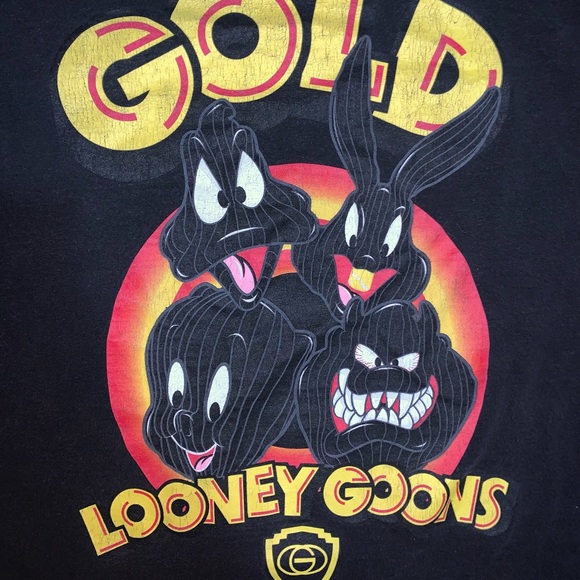 GOLD Looney Goons T-Shirt - Picture 4 of 5